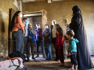 Syria. Deir ez-Zor residents find help to rebuild lives from the city's ruins