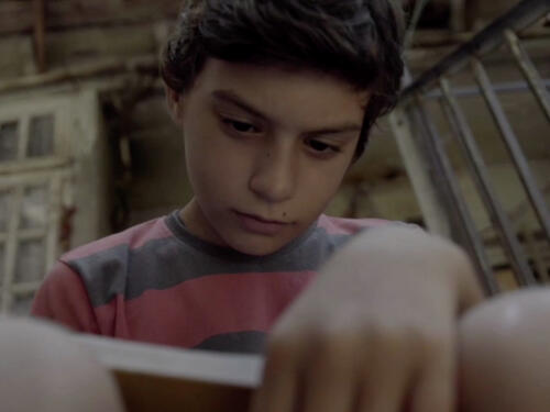 Giorgi and his mother Madona live in Georgia. For years, Giorgi could not go to school because he was stateless and had no identity papers to enrol in his school. 