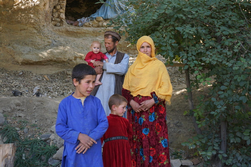 Afghanistan. From cave to permanent shelter