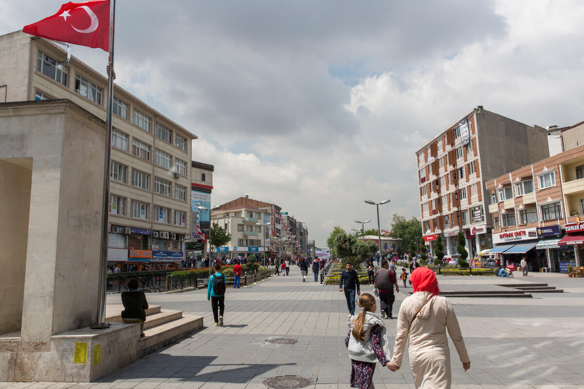 Turkey. Syrian refugee Darie living in Istanbul