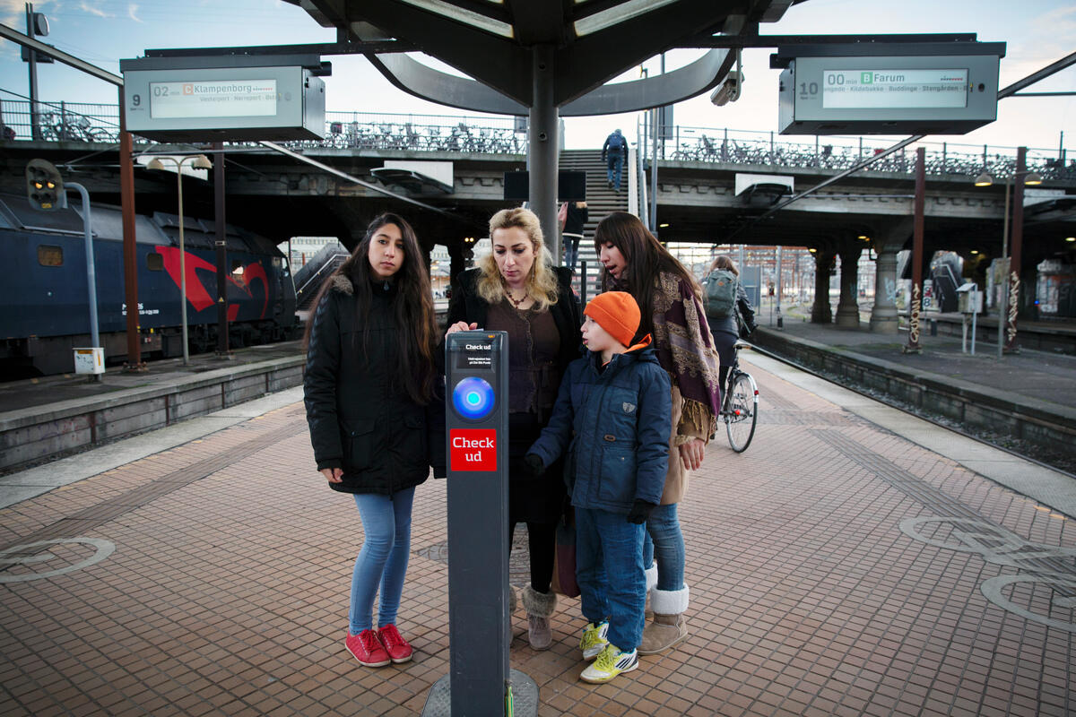 Denmark. Syrian mother reunited with children she feared had drowned