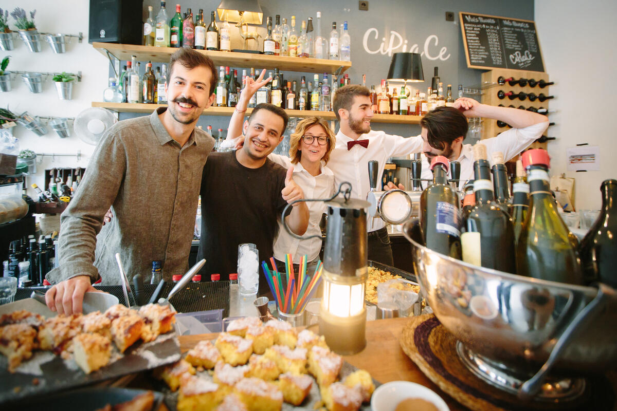 Belgium. Refugee Food Festival