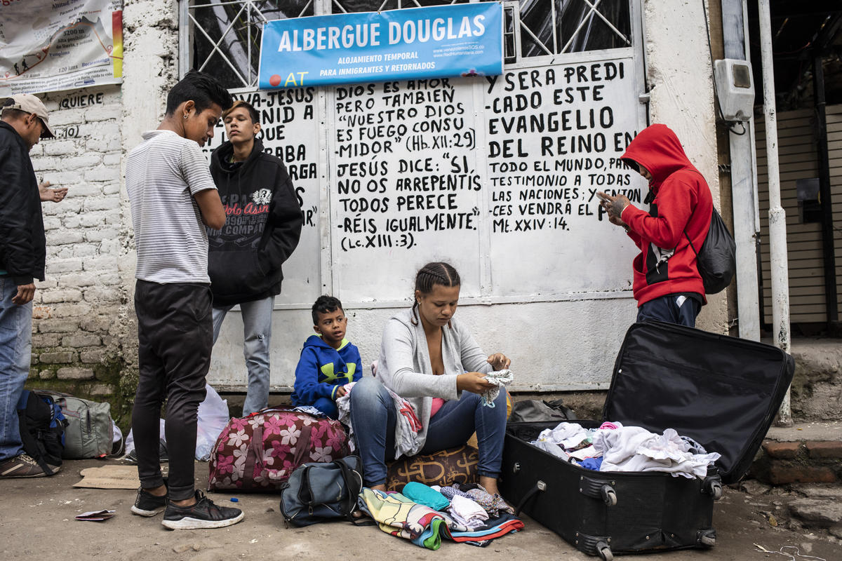 Colombia. Good Samaritan opens her home to Venezuelans in need