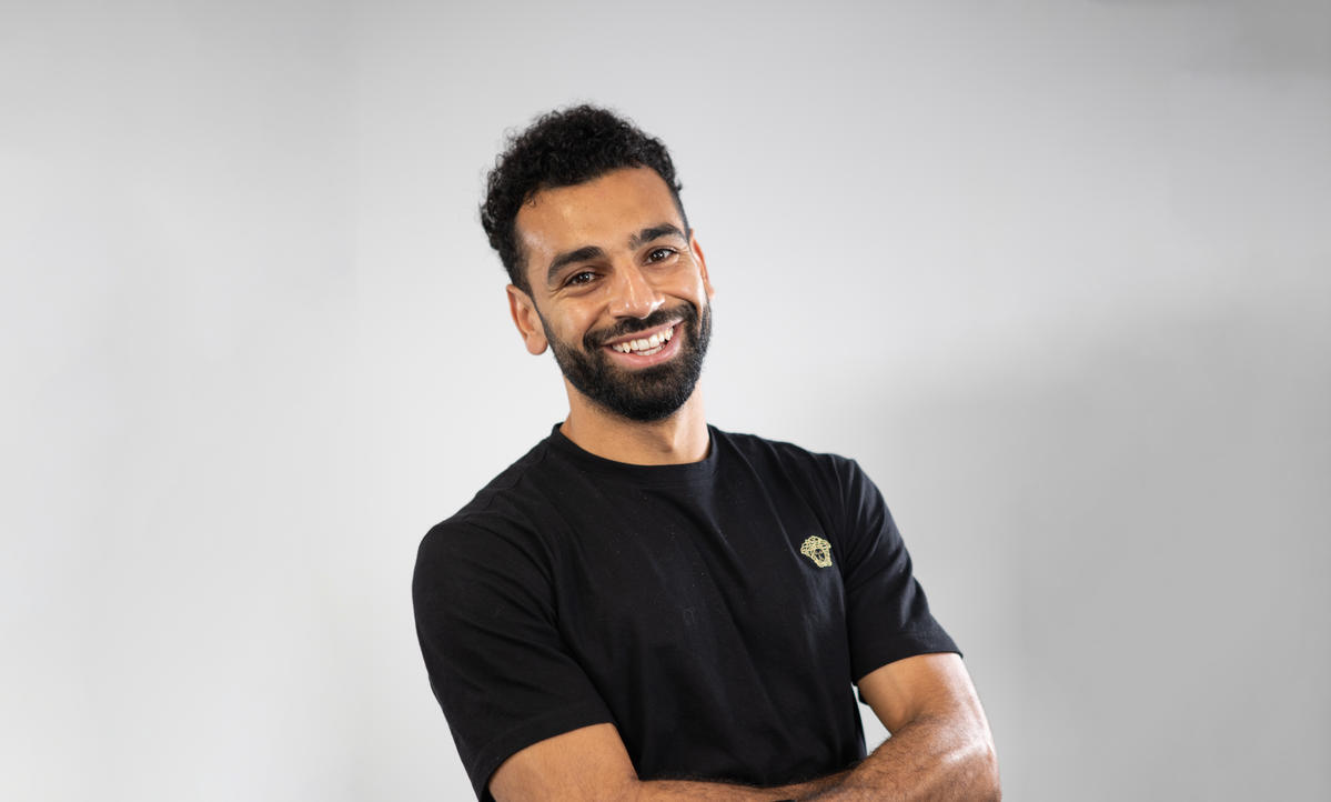 UK. World renowned footballer and UNHCR and Vodafone Foundation Ambassador for Instant Network Schools (INS), Mohamed Salah