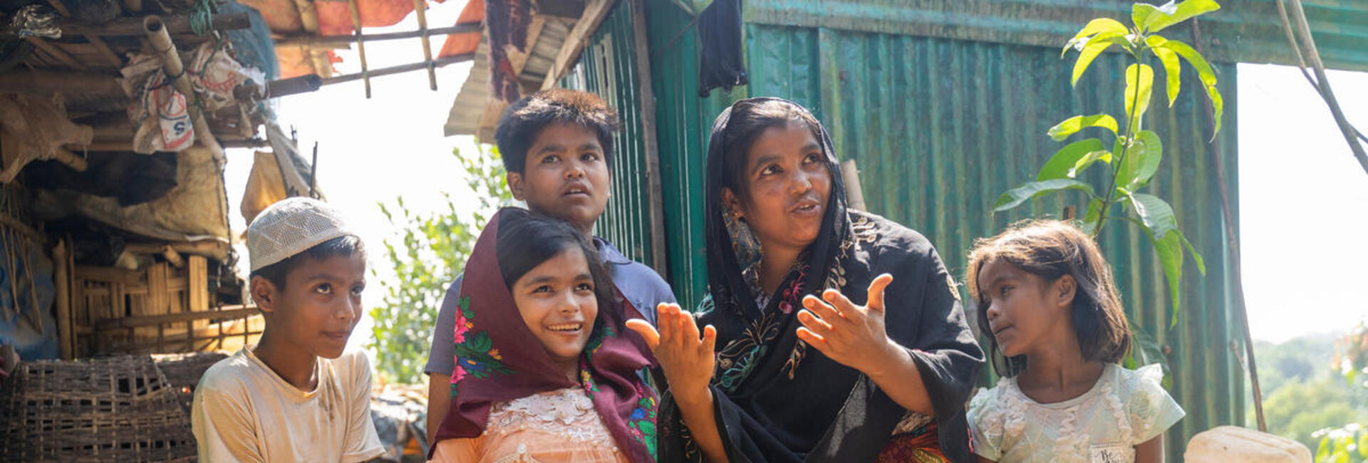 Bangladesh. UNHCR supports Rohingya refugees living with disabilities in Kutupalong