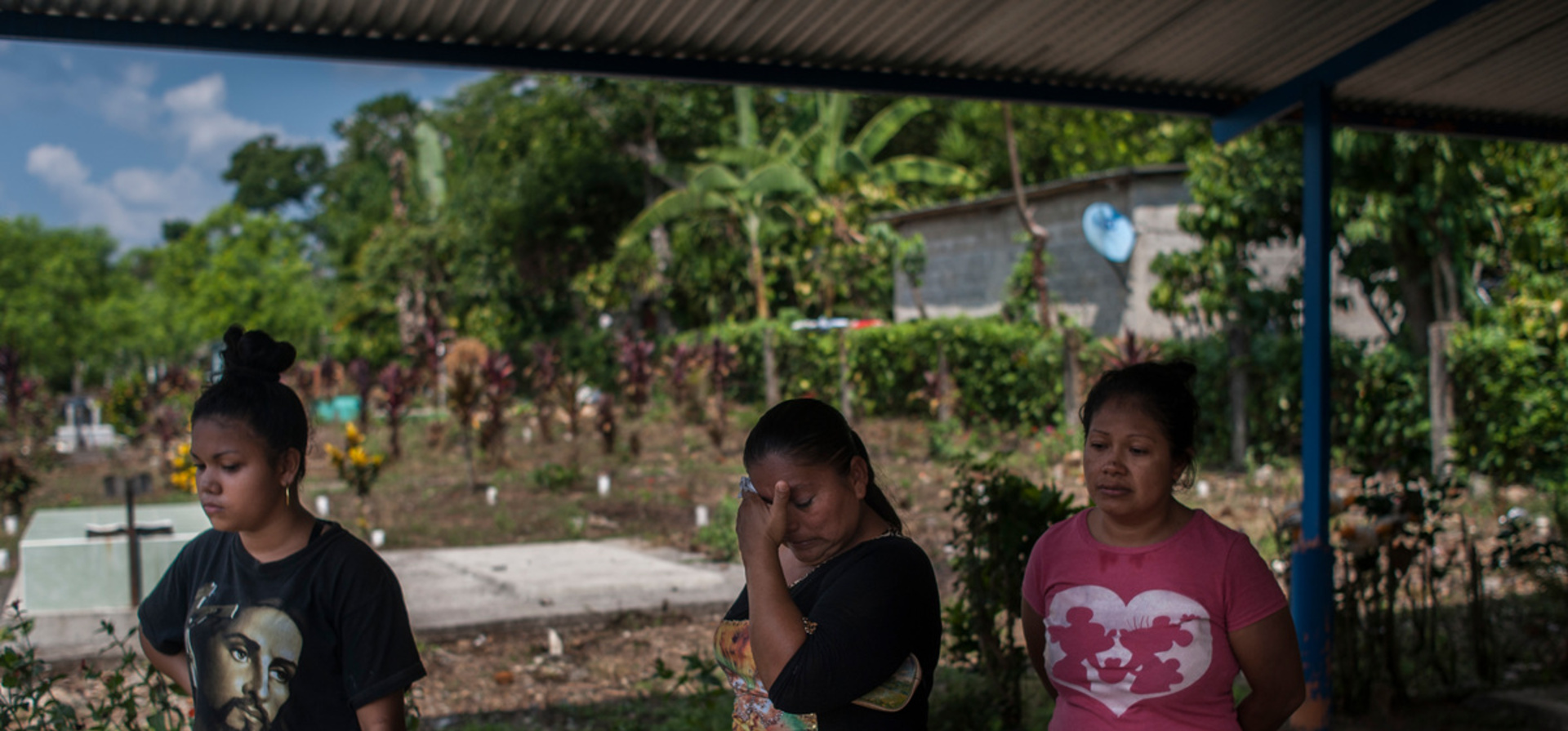 Mexico. Four generations of a family forced to flee El Salvador
