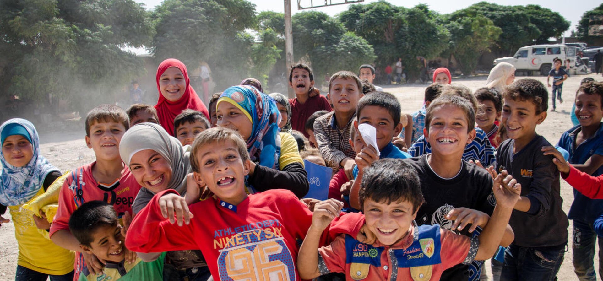 Syria. First winterization and nonfood item distribution in Arran