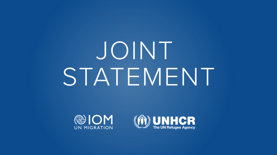IOM UNHCR Joint Statement Banner