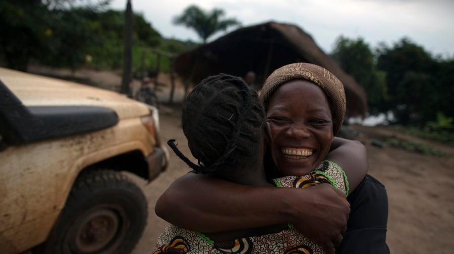 The Democratic Republic of Congo Nansen Award 2013 Rose and Sister Angélique Namaika
