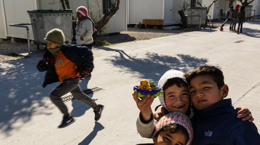Greece. UNHCR upgrades the Kara Tepe accommodation facility