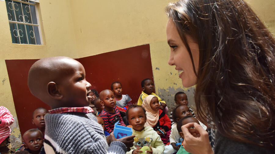 Kenya. UNHCR Special Envoy Angelina Jolie marks World Refugee Day 2017