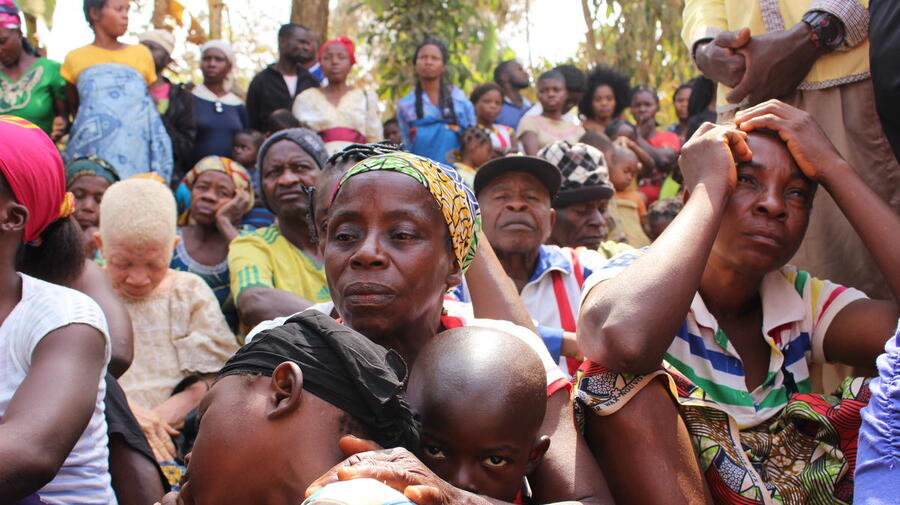 Niger. Cameroonian refugees registered in Nigeria, as they flee tensions in English-speaking region