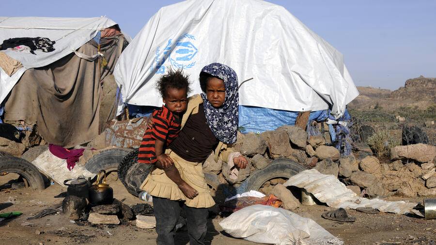 Yemen. Life for displaced families in a country gripped by war