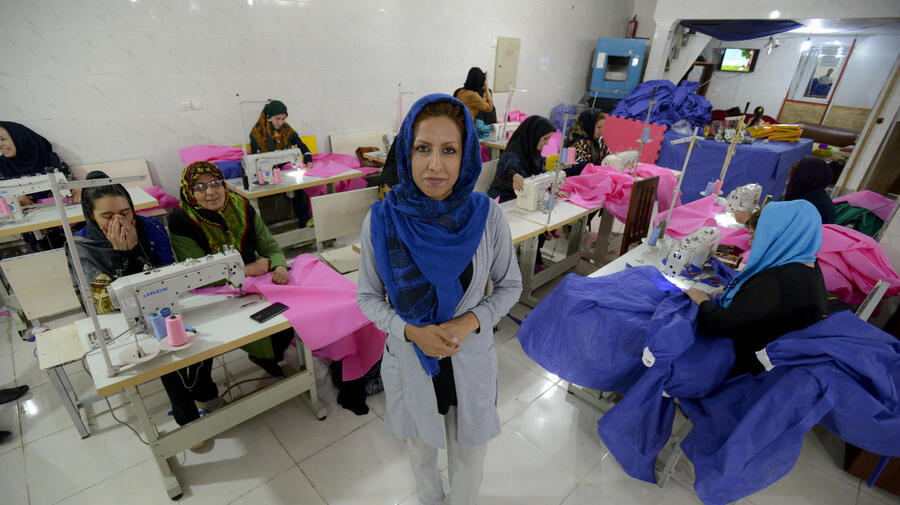 Iran. Spreading the word to Afghan refugees