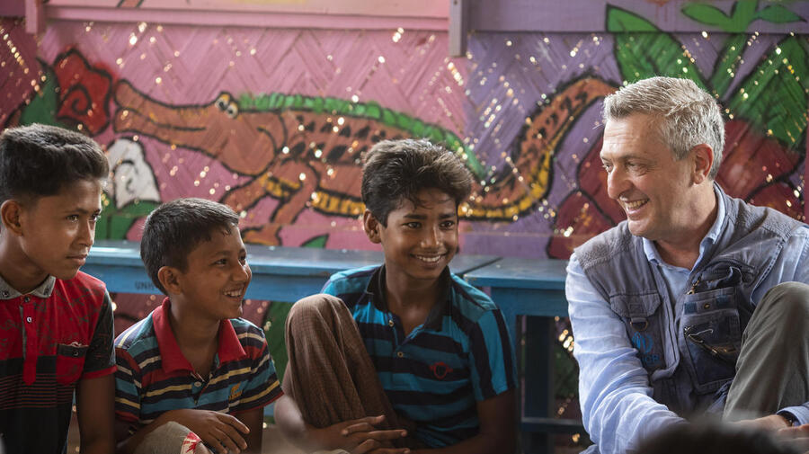 Bangladesh. The camps have the size and complexity of a city, a city of refugees