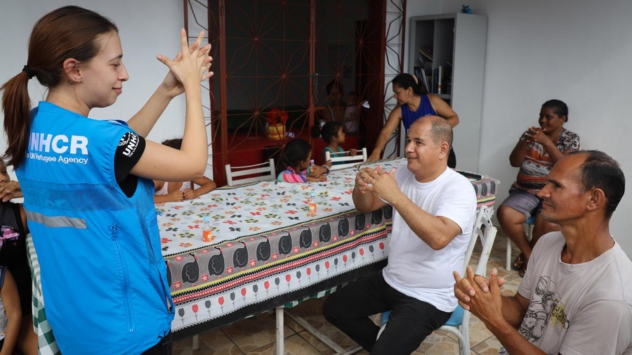 Brazil. UNHCR helps Venezuelan refugees and migrants combat COVID-19