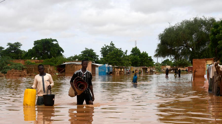 Niger. Floods
