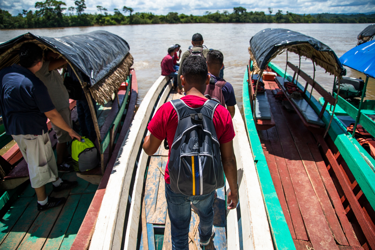 Guatemala. A nervous wait at the Mexican border