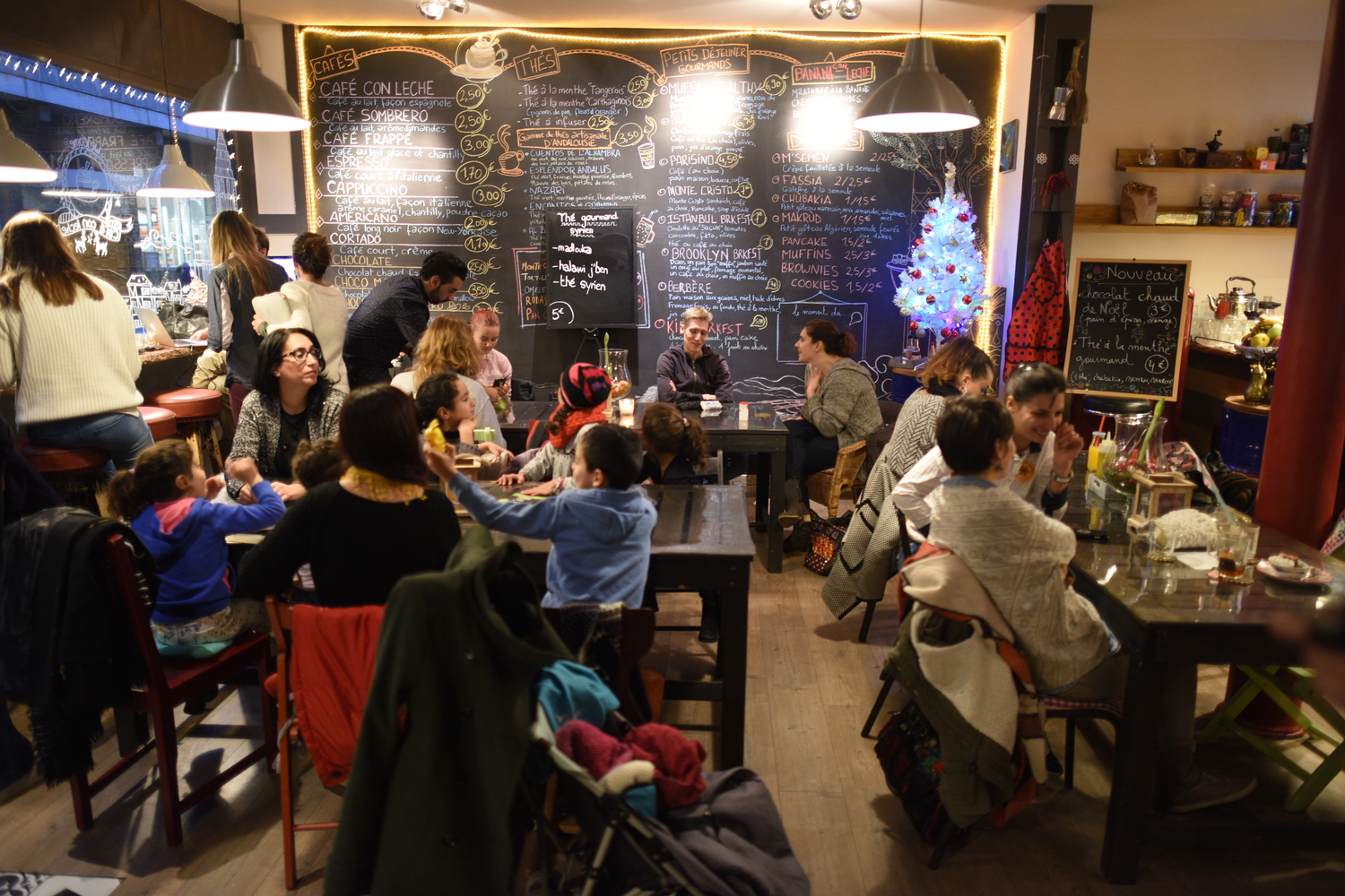 France. Refugee Food Festival in Strasbourg