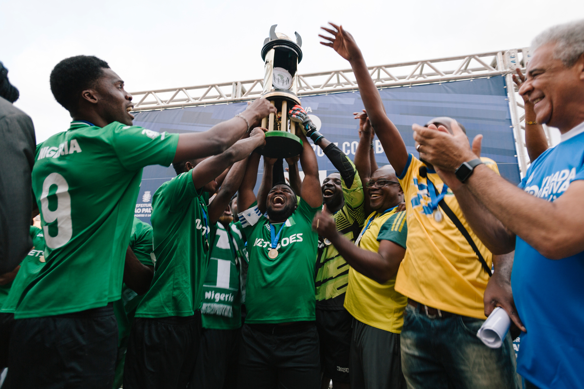 Brazil. Sao Paulo hosts the 4th Refugee Football Cup