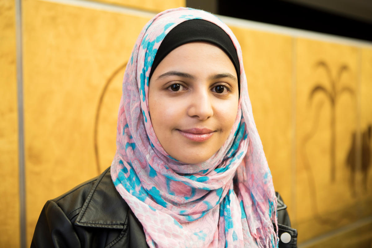 Switzerland. UNICEF GWA Muzoon Almellehan