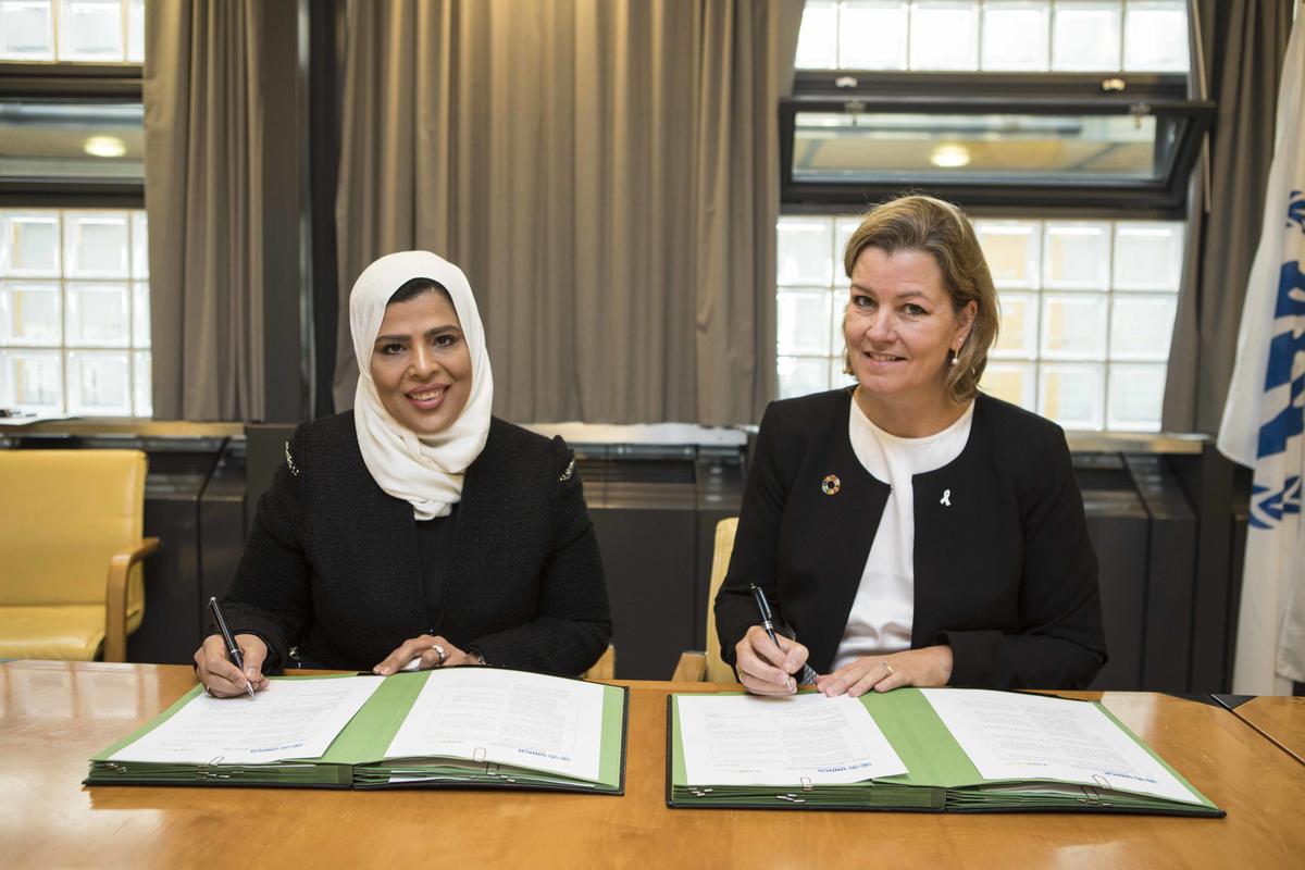 Switzerland. UNHCR's DHC signs an agreement with Silatech