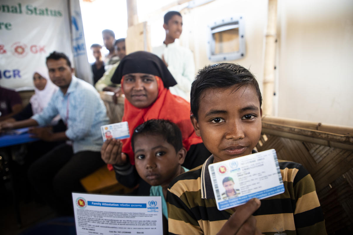 Bangladesh. Registration exercise empowers Rohingya refugees