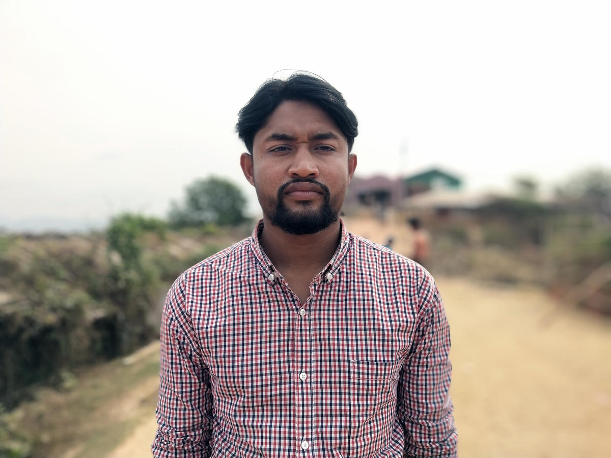 Bangladesh. COVID-19 lockdown in a refugee camp