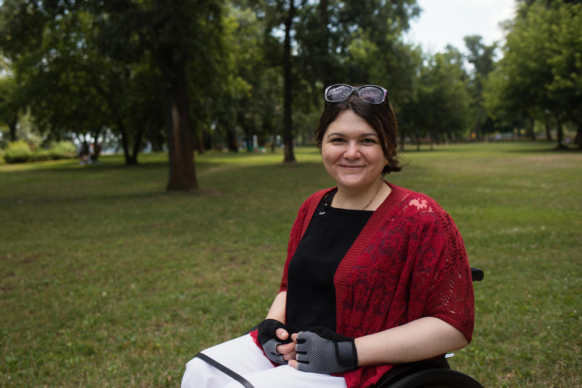 Ukraine. Activist for people with disabilities wins Nansen Europe regional prize