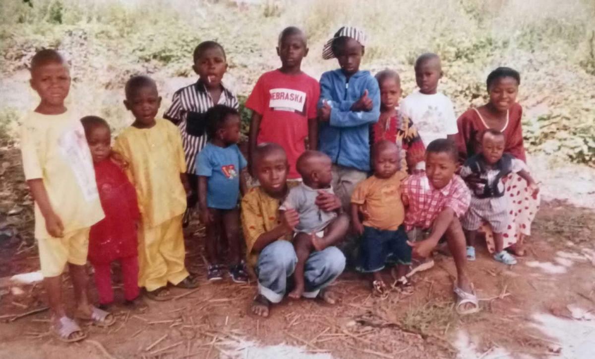 Equatorial Guinea. Refugees in Kouankan camp