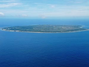 An island in the ocean