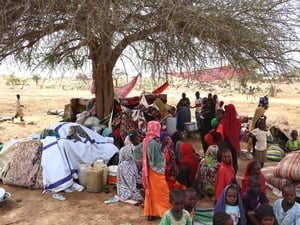 Chad. Thousands of refugees cross border fleeing violence in Sudan