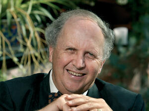 The acclaimed author Alexander McCall Smith