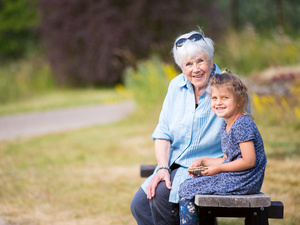 Finland. Pensioner couple take Iraqi girl under their wing