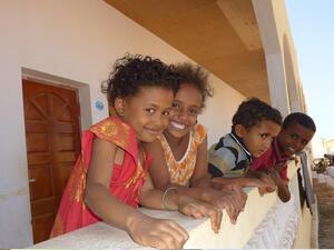 Djibouti. Yemeni refugees