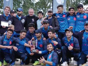 France. A refugee team wins an international cricket competition