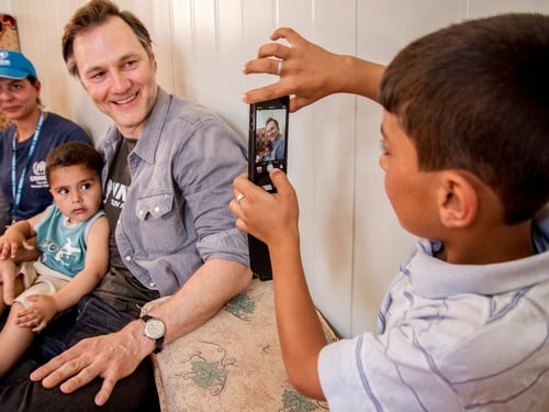 David Morrissey in Jordan