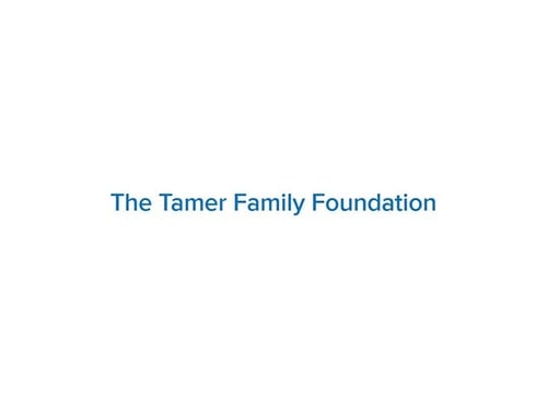 The Tamer Family Foundation