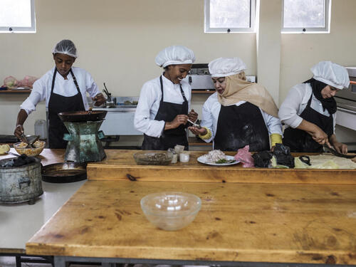 Ethiopia. Shared learning leads to improved job prospects for refugees and host communities