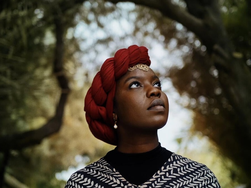 Jordan. UNHCR Goodwill Ambassador Emtithal (Emi) Mahmoud in Azraq Wetlands in Jordan ahead of attending COP26