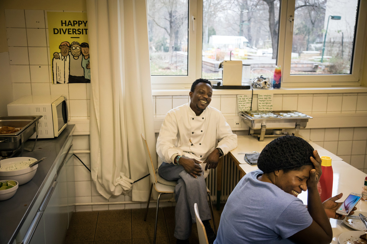 Austria. Refugees welcome globetrotters to Vienna's open-minded hotel