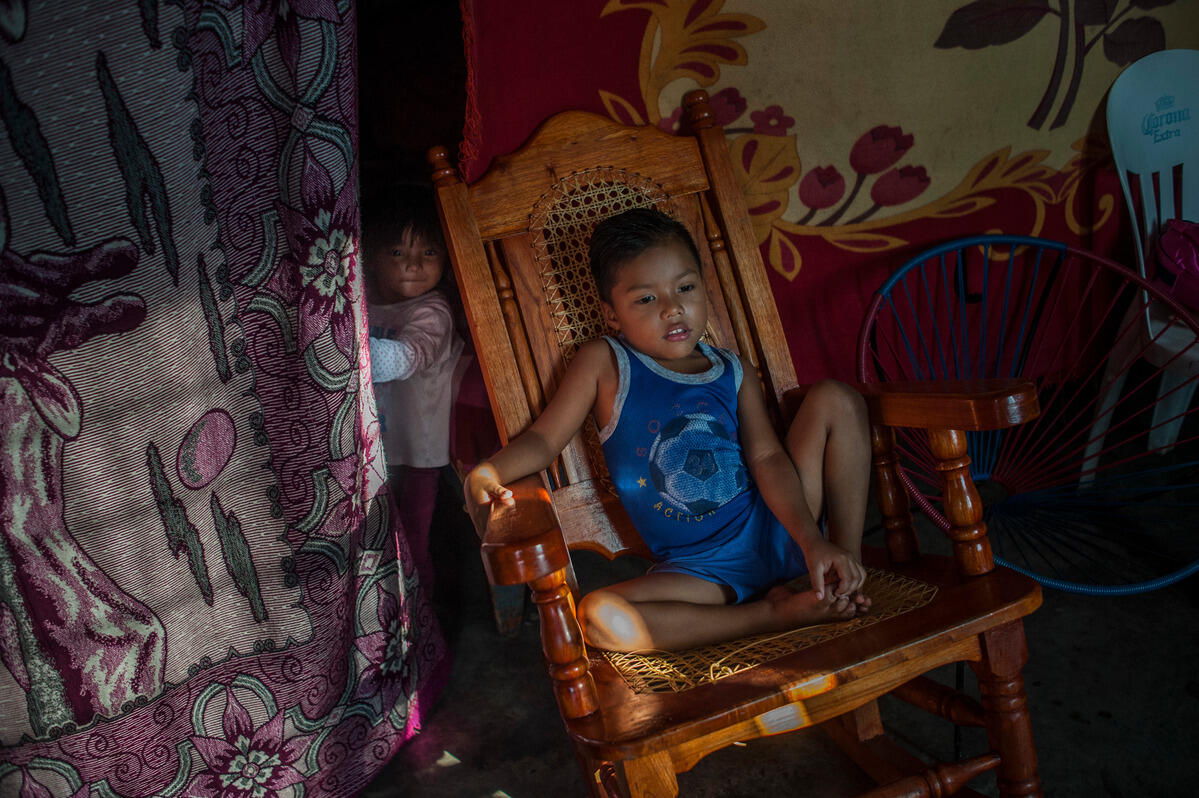Mexico. A large family, escaped from violence of El Salvador, have find shelter in Chiapas, where they started a new life