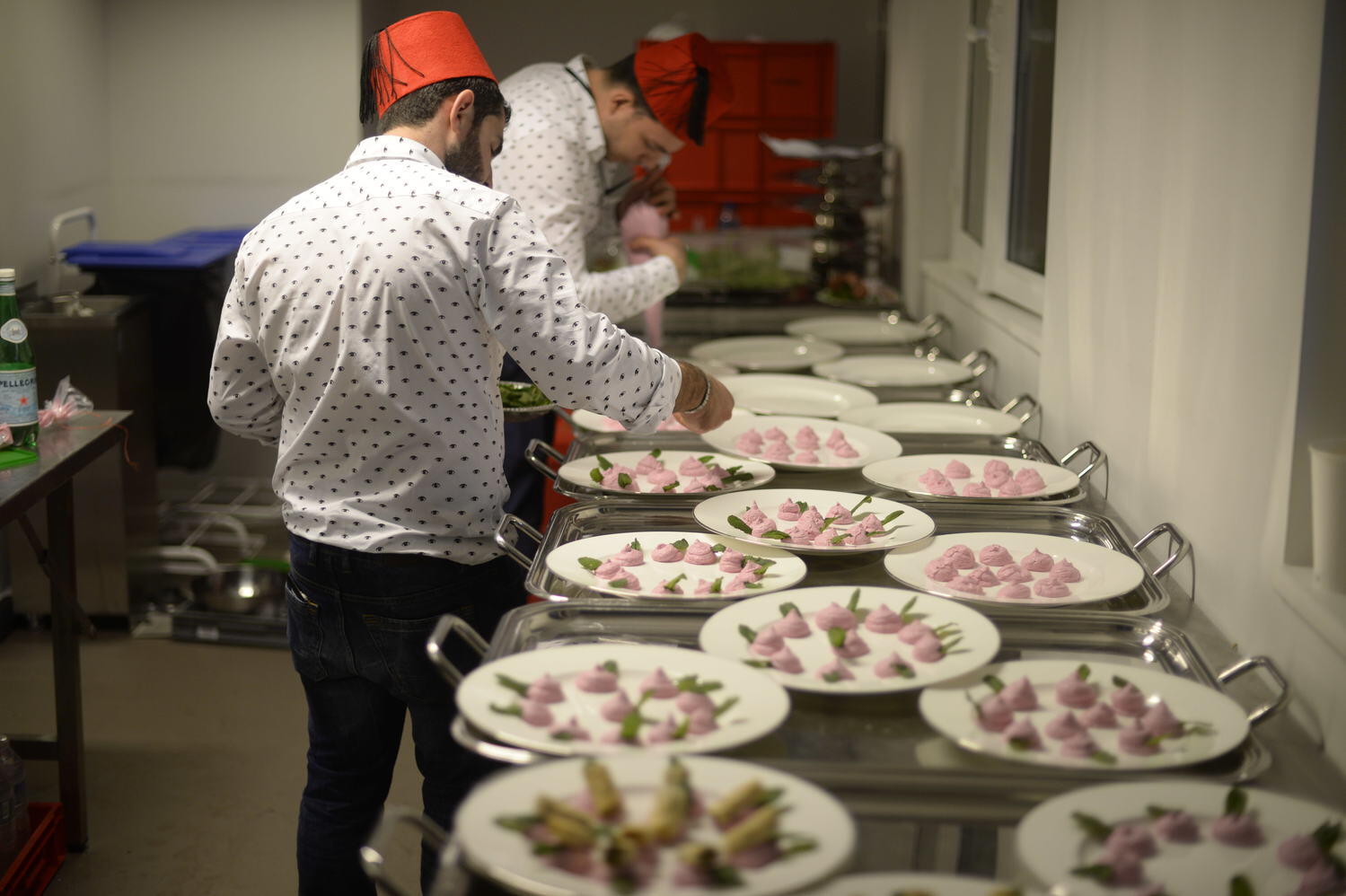 France. Syrian refugee chef cooks Paris Fashion Week