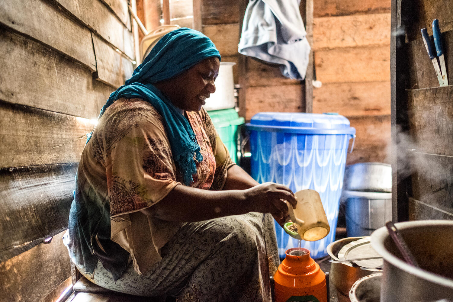 Democratic Republic of the Congo. Burundian refugee starts new life as restaurateur