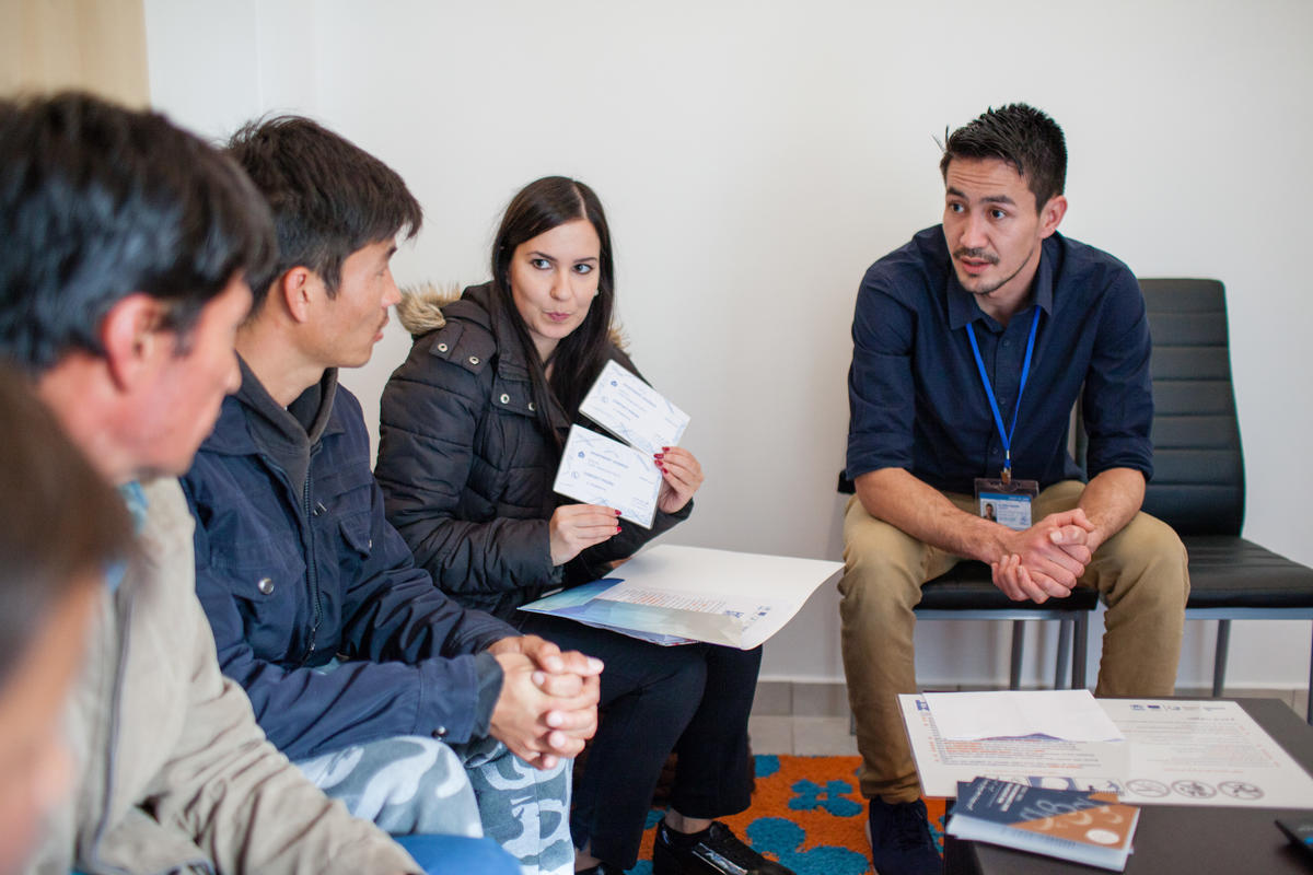 Greece. Displaced refugees in Crete