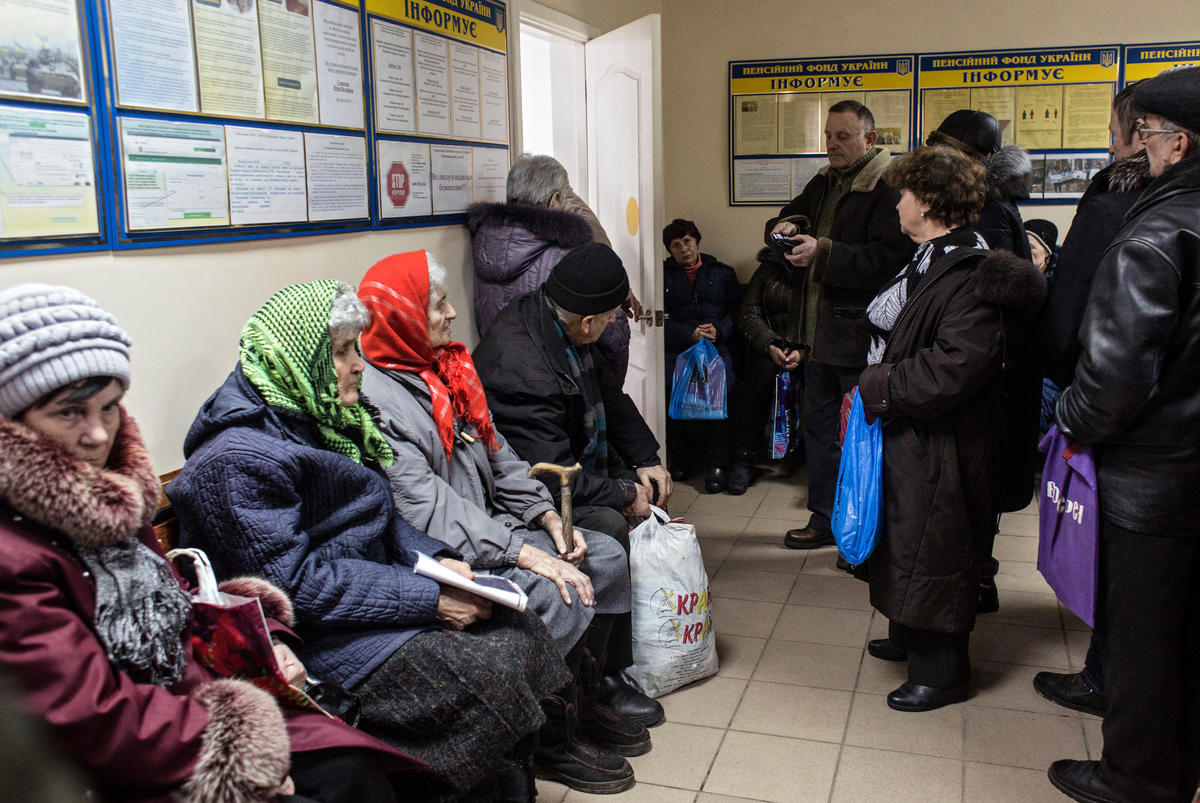 Ukraine. Internally displaced persons