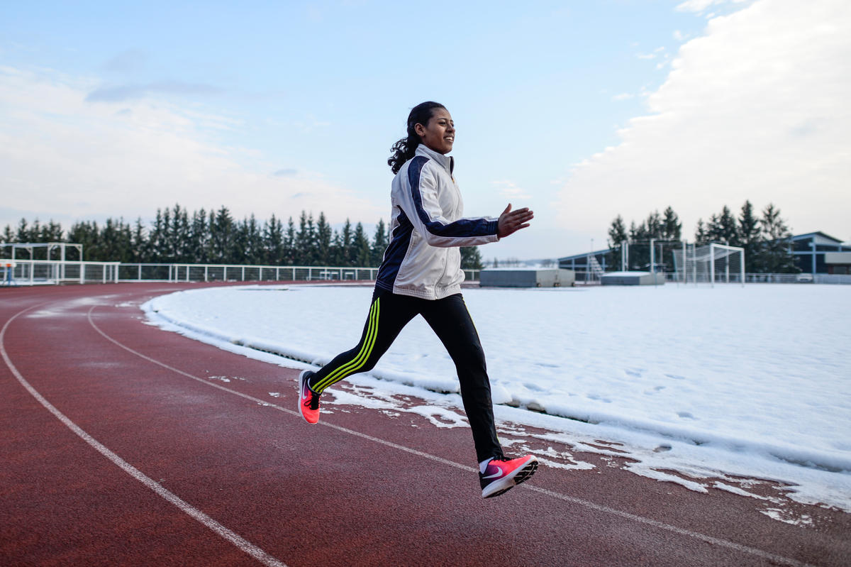France. Refugees evacuated from Libya now living in Alsace
