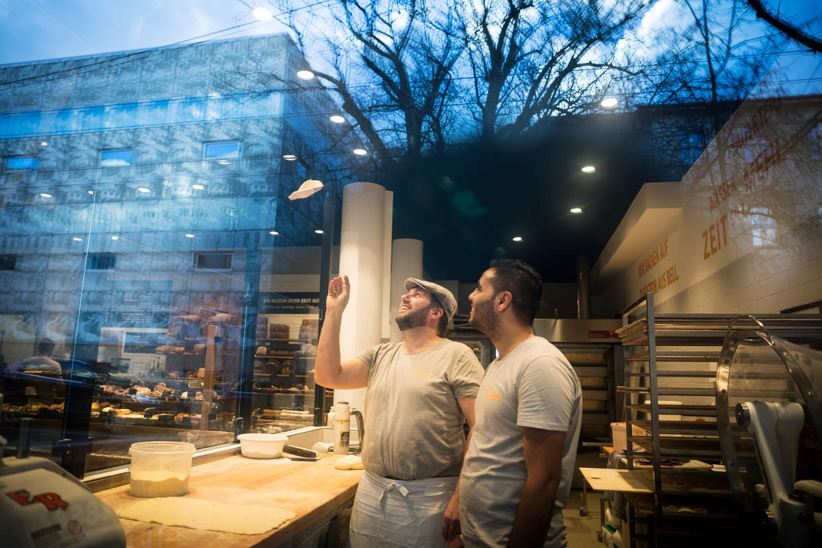 Germany. Syrian refugee baker rises to the challenge