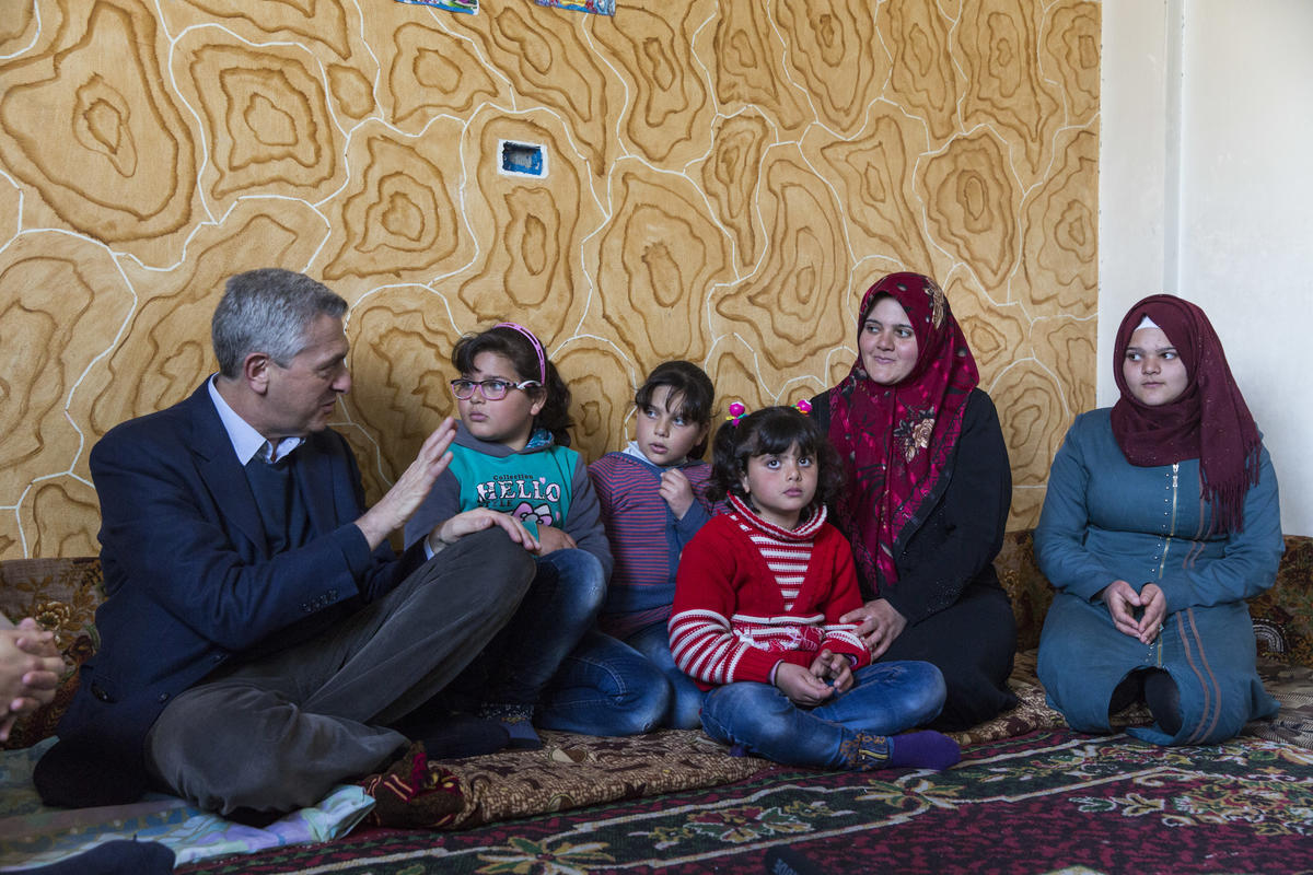 Syria. High Commissioner visit to Souran