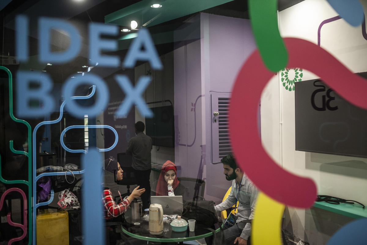 Jordan. In April 2018 Syrian refugee Ehab Kahwati establishes his startup company, Drag IoT, in Amman, City of Light.